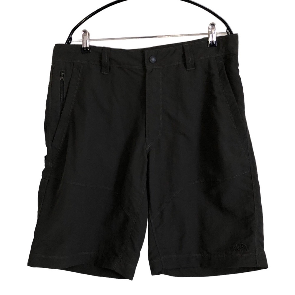 The North Face Never Stop Exploring 100% Nylon Gray Shorts Size 36” “Excellent”